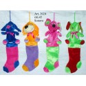 Calza animali colorati sonori cn Luce cm.45 Pz.3