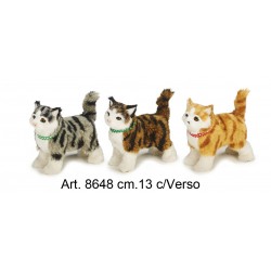 Cat Standing with Sound cm.13 pack. pz.3