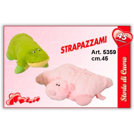 Pel. Animali Cuscino "Strapazzami" cm.45