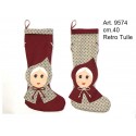 Calza Befana Mantellina Pezzi 3 cm.40