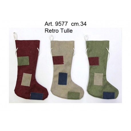 Calza Panno Melange Toppette Pezzi 6 cm.34