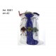 Calza Rachel Bouquet Glitter Pezzi 3 cm.42