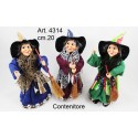 Befana Contenitore Scialle cm.20 Pezzi 3
