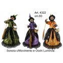 Befana in Piedi Sonora/Movimento cm.60 Pezzi 1