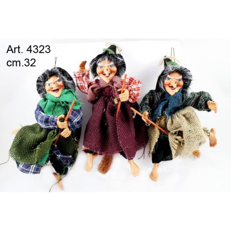 Befana Volante Medea cm.32 Pezzi 3