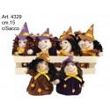 Befana Pezza Stellina con Sacco in Expo  cm.15 Pezzi 12