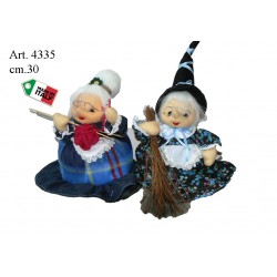 Befana Pezza Nonne a Lavoro cm.30 Pezzi 1