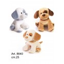 Peluche Cani Seduti cm.25 Conf. pezzi 1
