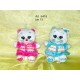 Peluche Gattina Love cm.15