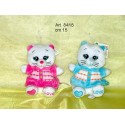 Peluche Gattina Love cm.15