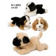 Peluche Cane Sdraiato cm.22